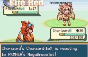 Jogue Moémon: Versão Mega Fire Red, um jogo de Pokémon