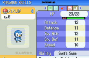 pokemon skills menu