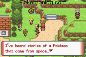 heard stories of a pokemon that came from space