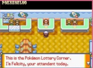 pokemon lottery corner in godra game
