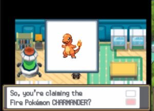 you are claiming the fire pokemon