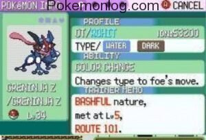 pokemon info