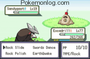 sandygast vs excadrill