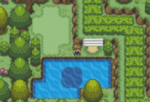 player near the water