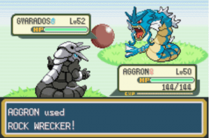 Gyarados and aggron