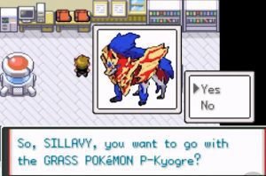 Grass Pokemon P Kyogre
