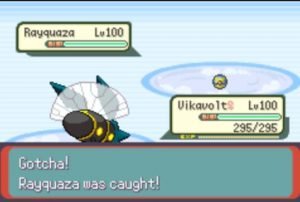 Gotcha Rayquaza was Caught