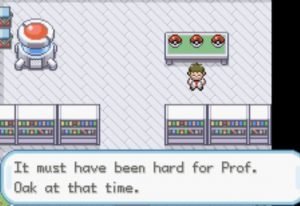 Professor Oak is calling you