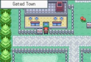 Screenshot of Gated Town