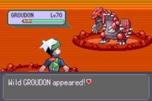 Wild Groudon appeared