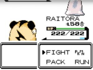 Raitora and other pokemon