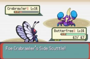 Crabrawler and Butterfree