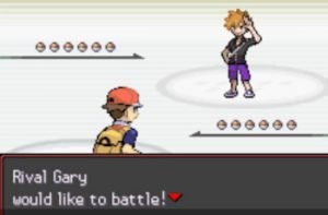 Rival Gary would like to battle