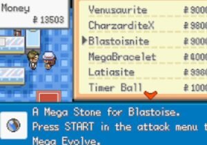 A mega stone for Blastoise