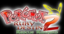 Pokemon Ruby Destiny Rescue Rangers