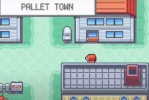 Pallet town in Pokemon Rocket Red Verse