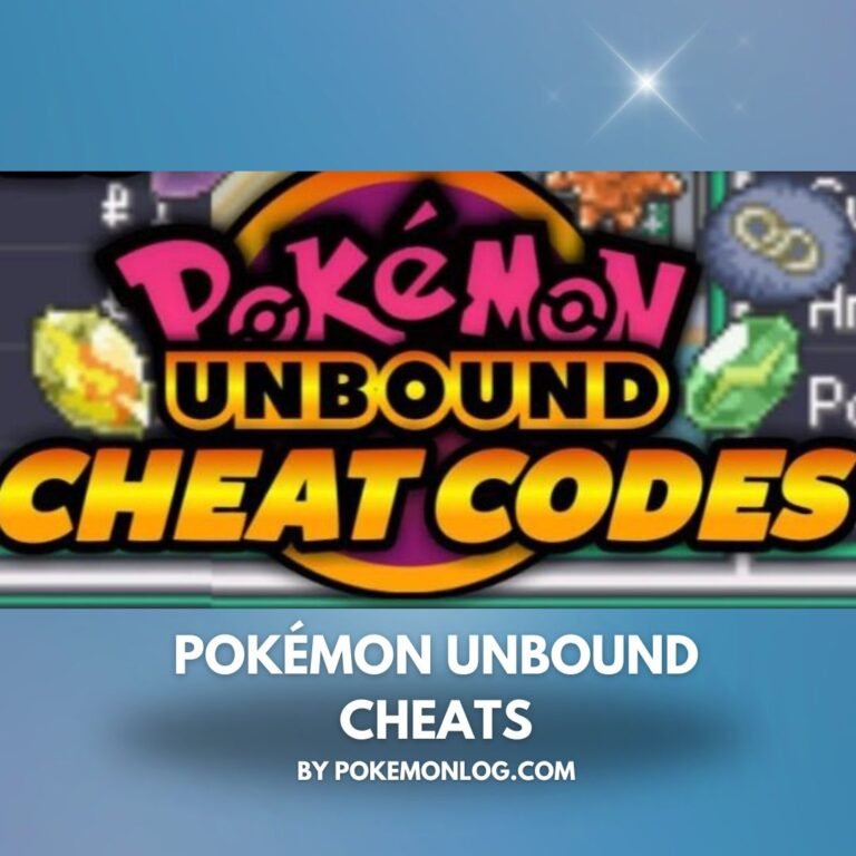 Pokémon Unbound Cheats