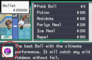 Pokemon The Last Fire Red Cheats Codes v4 Rare Candy Master Ball Infinite  Money Competitive Items 